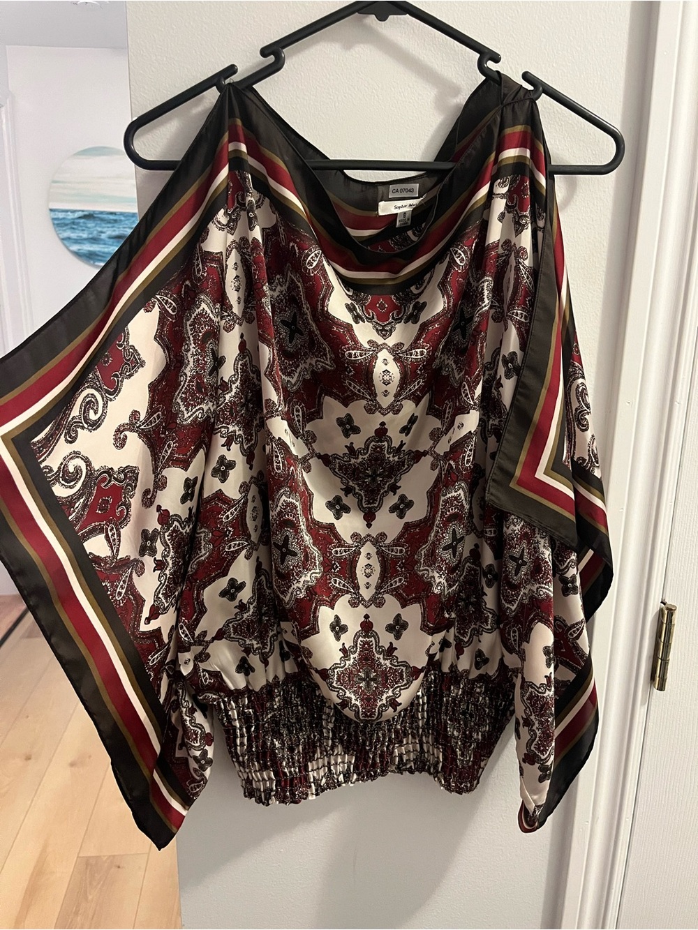 SOPHIE MAX | Satin Tunic Top